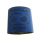 Blue Embossed Leather Woggle