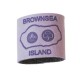 Violet Embossed Leather Woggle