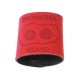 Red Embossed Leather Woggle